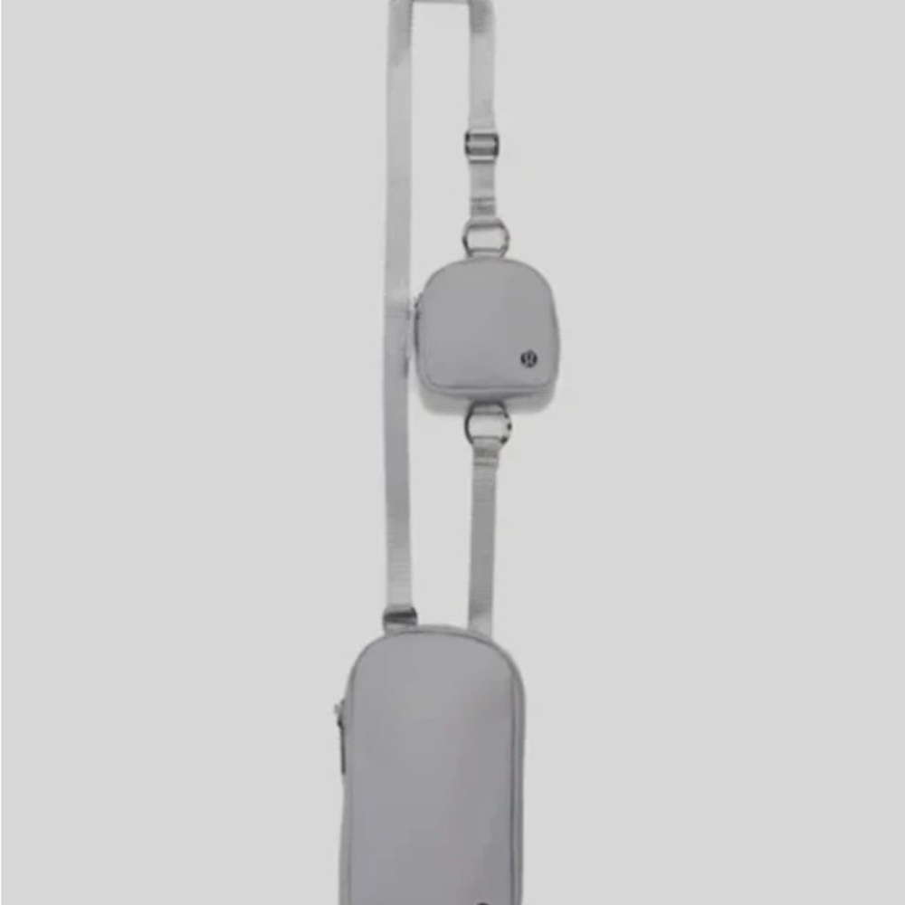 lululemon athletica Gray Phone Bag Set